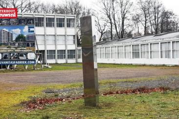 This monolith was an publicity stunt, advertising for the building behind it