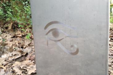 Santes Creus, Catalunya, España. Eye of Horus. Santes Creus, Catalunya, España. Ojo de Horus.
