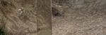 S Facing - Monolith blending in with sand