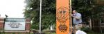 Webster Orange UFO Monolith Webster Orange UFO Monolith